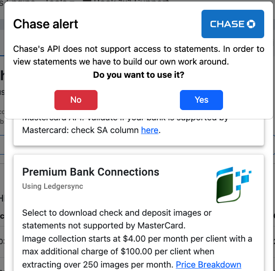 Chase and Capital One Accounts