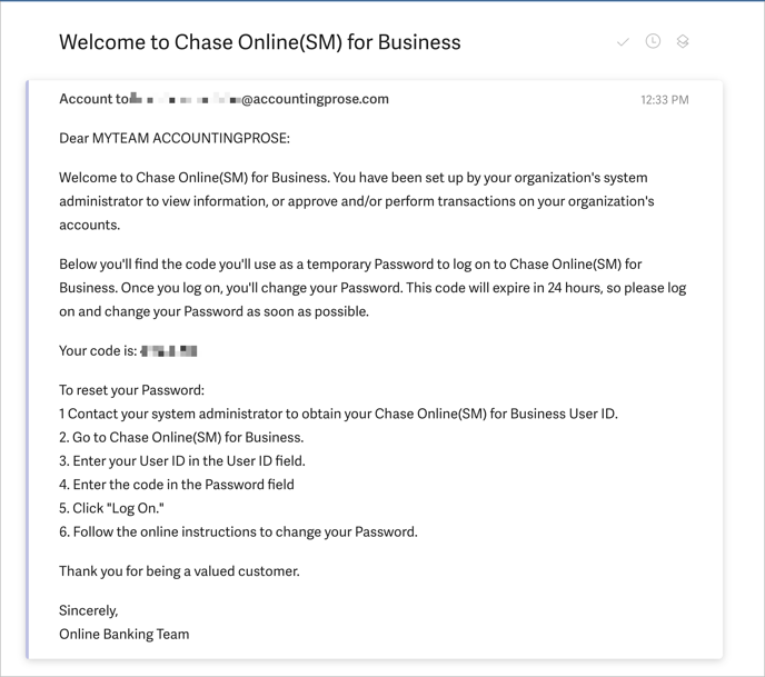 Welcome to Chase